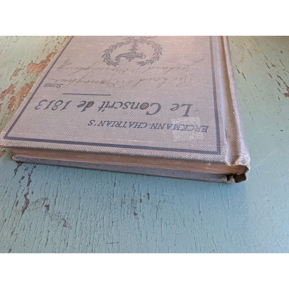 Erkmann-Chatrain's Le Conscript de 1813‎ Copyright 1896